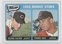 1965 Rookie Stars - George Culver, Tommie Agee [Noted]