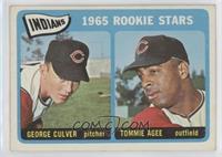 1965 Rookie Stars - George Culver, Tommie Agee