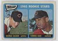 1965 Rookie Stars - George Culver, Tommie Agee [Good to VG‑EX]