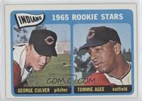 1965 Rookie Stars - George Culver, Tommie Agee
