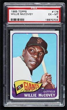 1965 Topps - [Base] #176 - Willie McCovey [PSA 6 EX‑MT]