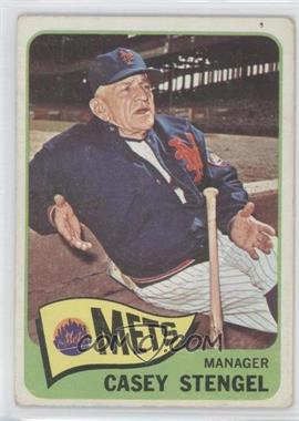 1965 Topps - [Base] #187 - Casey Stengel [Good to VG‑EX]