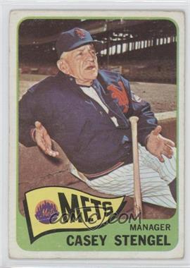 1965 Topps - [Base] #187 - Casey Stengel [Good to VG‑EX]