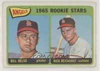 1965 Rookie Stars - Bill Kelso, Rick Reichardt [Poor to Fair]
