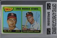 1965 Rookie Stars - Bill Kelso, Rick Reichardt [CAS Certified Sealed]