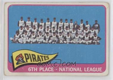 1965 Topps - [Base] #209 - Pittsburgh Pirates Team [Good to VG‑EX]