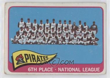 1965 Topps - [Base] #209 - Pittsburgh Pirates Team [Good to VG‑EX]