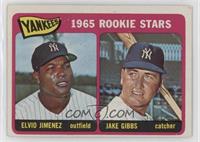 1965 Rookie Stars - Elvio Jimenez, Jake Gibbs