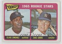 1965 Rookie Stars - Elvio Jimenez, Jake Gibbs