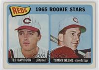 1965 Rookie Stars - Ted Davidson, Tommy Helms