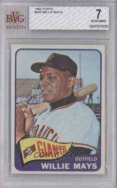 1965 Topps - [Base] #250 - Willie Mays [BVG 7 NEAR MINT]