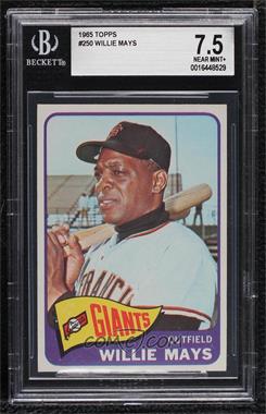 1965 Topps - [Base] #250 - Willie Mays [BGS 7.5 NEAR MINT+]