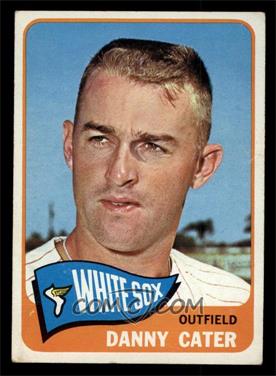 1965 Topps - [Base] #253 - Danny Cater [GOOD]