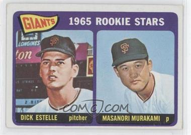 1965 Topps - [Base] #282 - 1965 Rookie Stars - Dick Estelle, Masanori Murakami [Noted]