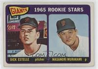 1965 Rookie Stars - Dick Estelle, Masanori Murakami