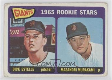 1965 Topps - [Base] #282 - 1965 Rookie Stars - Dick Estelle, Masanori Murakami