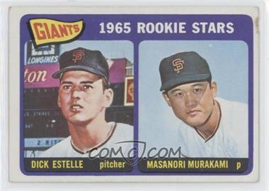 1965 Topps - [Base] #282 - 1965 Rookie Stars - Dick Estelle, Masanori Murakami [Noted]