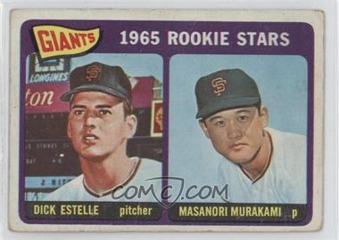 1965 Topps - [Base] #282 - 1965 Rookie Stars - Dick Estelle, Masanori Murakami [COMC RCR Poor]