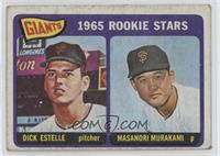 1965 Rookie Stars - Dick Estelle, Masanori Murakami [Good to VG‑…
