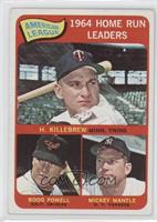 League Leaders - Harmon Killebrew, Boog Powell, Mickey Mantle [Good to&nbs…