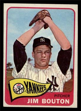 1965 Topps - [Base] #30 - Jim Bouton [EX]