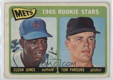 1965 Topps - [Base] #308 - 1965 Rookie Stars - Cleon Jones, Tom Parsons [Poor to Fair]