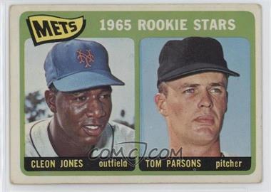 1965 Topps - [Base] #308 - 1965 Rookie Stars - Cleon Jones, Tom Parsons