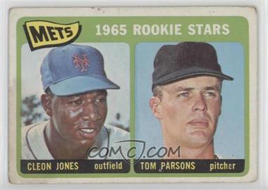 1965 Topps - [Base] #308 - 1965 Rookie Stars - Cleon Jones, Tom Parsons [Poor to Fair]