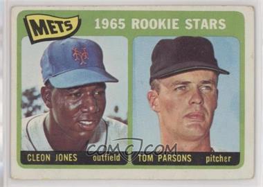 1965 Topps - [Base] #308 - 1965 Rookie Stars - Cleon Jones, Tom Parsons [Good to VG‑EX]