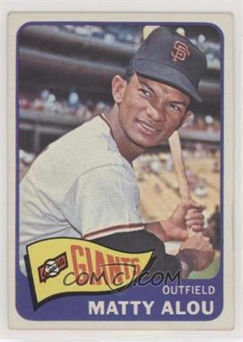 1965 Topps - [Base] #318 - Matty Alou