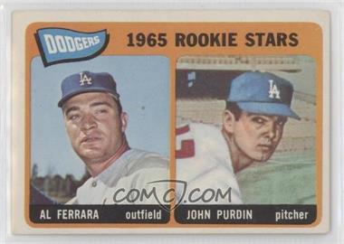 1965 Topps - [Base] #331 - 1965 Rookie Stars - Al Ferrara, John Purdin