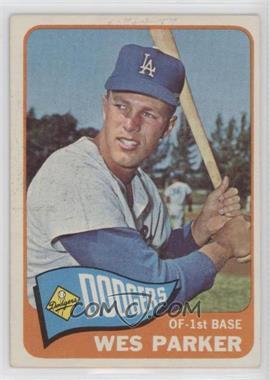 1965 Topps - [Base] #344 - Wes Parker