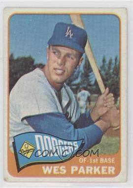 1965 Topps - [Base] #344 - Wes Parker