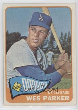 1965 Topps - [Base] #344 - Wes Parker