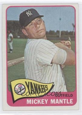1965 Topps - [Base] #350 - Mickey Mantle
