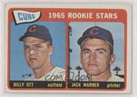 1965 Rookie Stars - Billy Ott, Jack Warner