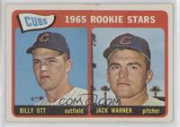 1965 Rookie Stars - Billy Ott, Jack Warner