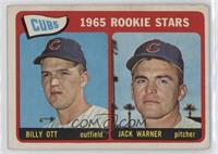 1965 Rookie Stars - Billy Ott, Jack Warner [Good to VG‑EX]