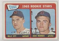 1965 Rookie Stars - Billy Ott, Jack Warner