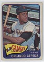 Orlando Cepeda (Ball on Back is All White) [Good to VG‑EX]