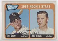 1965 Rookie Stars - Ken Berry, Joel Gibson