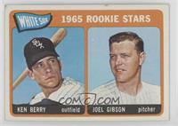 1965 Rookie Stars - Ken Berry, Joel Gibson [Poor to Fair]