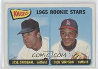 1965 Rookie Stars - Jose Cardenal, Dick Simpson