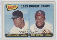 1965 Rookie Stars - Jose Cardenal, Dick Simpson