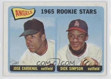 1965 Topps - [Base] #374 - 1965 Rookie Stars - Jose Cardenal, Dick Simpson