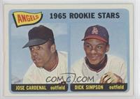 1965 Rookie Stars - Jose Cardenal, Dick Simpson