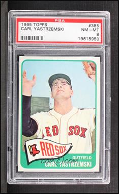 1965 Topps - [Base] #385 - Carl Yastrzemski [PSA 8 NM‑MT]