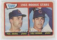 1965 Rookie Stars - Fred Norman, Paul Jaeckel