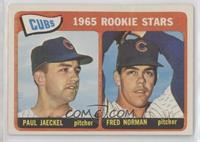 1965 Rookie Stars - Fred Norman, Paul Jaeckel