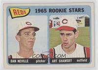 1965 Rookie Stars - Dan Neville, Art Shamsky